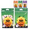 Composite Film Halloween Treat Bags Resealable Zipper Resealable Food Bags  Cookie Packaging