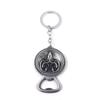 Classic Movie Dragon Shape Keychain Wolf Head Pendant Fashion Trend Bottle Opener Keyring for Fan Collectible Accessories