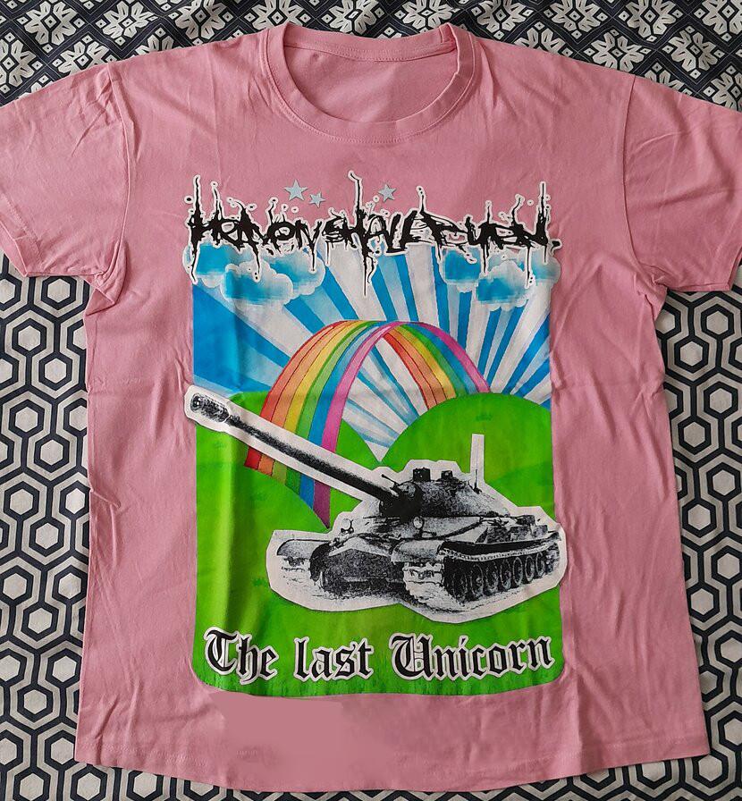 Vintage Heaven Shall Burn - The Last Unicorn Tour T-Shirt Cotton  IM0531 Unisex T-Shirt XXL
