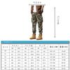 [FJSSLHXK] Camouflage Cargo Pants for Men, Cotton, Work Pants, Camo, Military, Multi-pocket, Army, Summer, Autumn, Winter, Spring, Khaki FJBLA518-KHAK