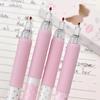 Angel Wings Press Pen High Value Korean Ins Aesthetic Quick Drying Black ST Tip Gel Pen for Portable Carry Outdoor Writing Use