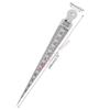 63HF Stainless Steel 0-15mm Taper Gauge Aperture Scale Feeler Gauge Aperture