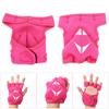 Sport Unisex Half Finger Weighted Gloves Sandbag for Boxing Training Fitness Rose