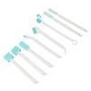16pcs Small Cleaning Brushes Crevice Cleaning Detail Tiny Scrub Cleaner Brush for Window Tracks Groove Humidifier Car
