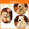 White/brown West Highland Terrier Plush Toy Pillow For Sleeping And Cuddling Great Birthday Gift For Boys And Girls