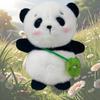 Plush Panda Doll Toy Soft Animal Huggable Rabbit Cartoon Ornament Gift Garnish