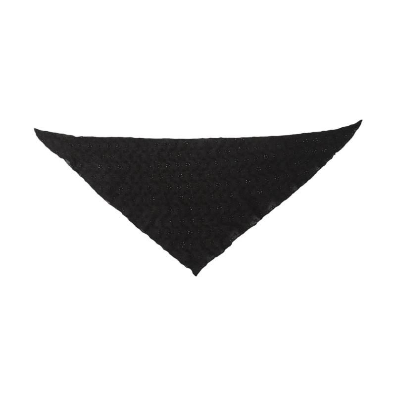 Adjustable Lace Flower Headscarf Bandana Hairband For Women Breathable Hair Accessory Summer Vacation Headpiece