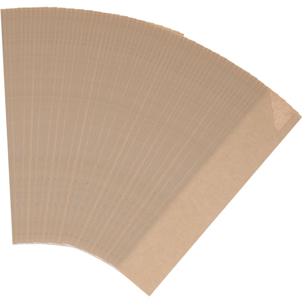 

300 Pcs Chopsticks Supplies Kraft Paper Cover Sleeve Wrapping Cutlery Set Packaging Pockets Bags Pouch School Sleeves Packing 15x3.1cm світло-коричневого кольору