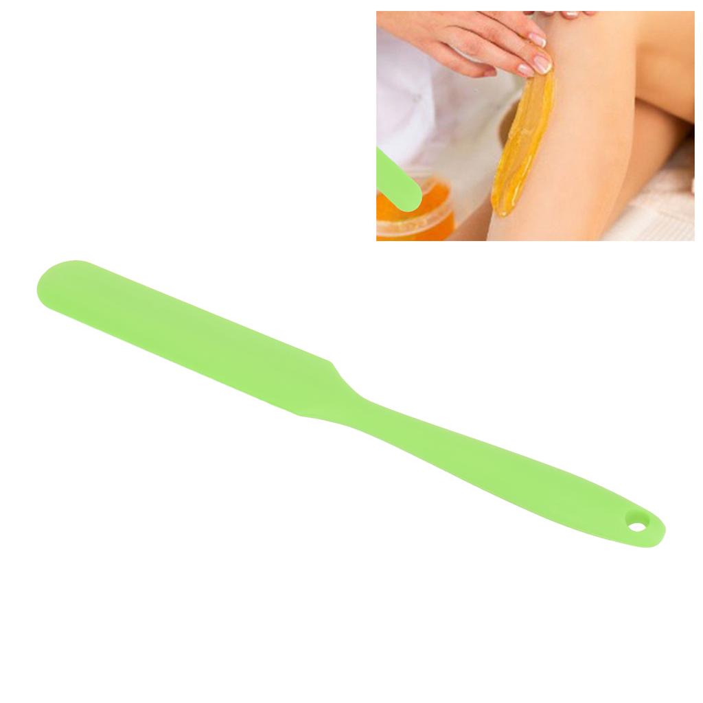 Wax Spatula Silicone Reusable Hair Removal Waxing Applicator Scraper for Home Salon Wax Warmer