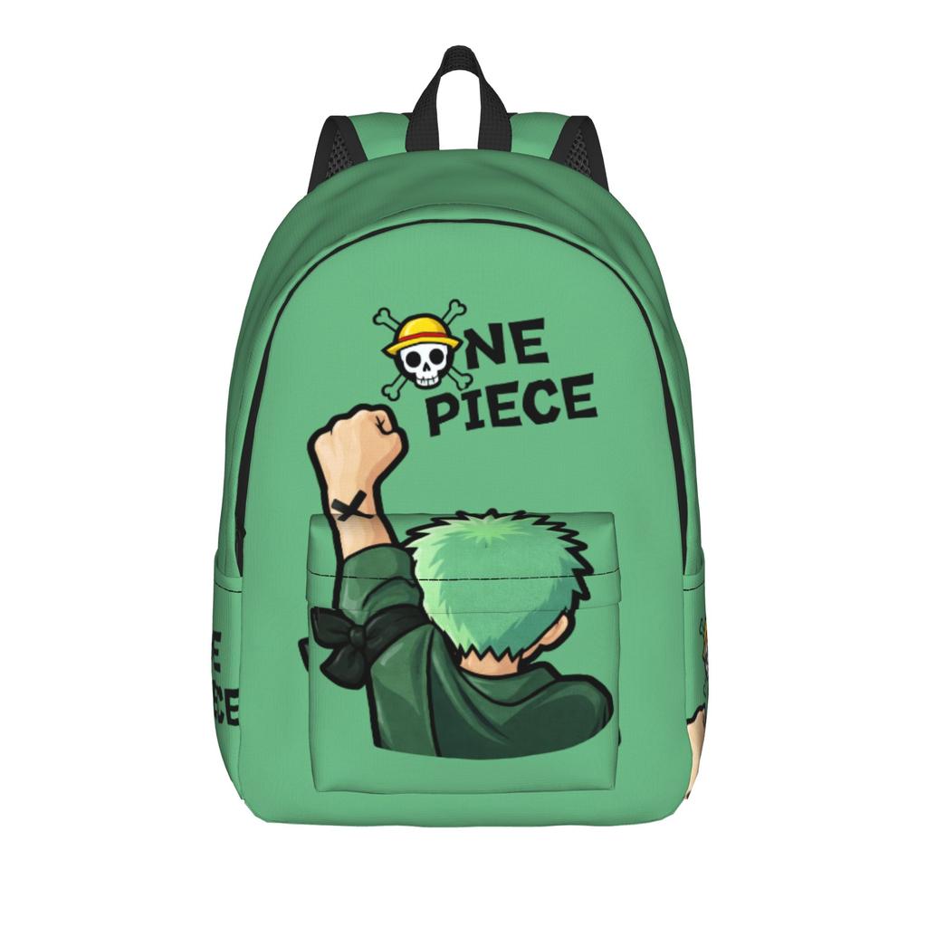 One Piece Monkey D Luffy Skull Backpack for Men Women Fashion High School Work Daypack Anime Laptop Shoulder Bag Outdoor