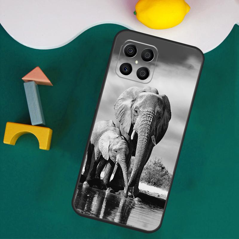 Elephant Animal Case For Honor Magic 7 Lite 5 6 Honor 200 Pro 50 70 90 Lite X9a X8a X8 X9 X8b X9c X9b Cover