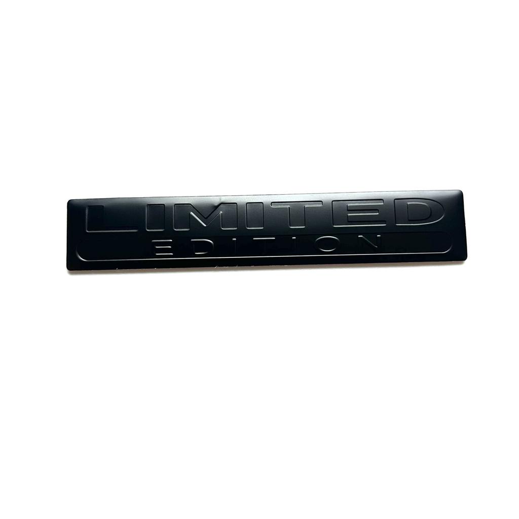 3d Aluminum Logo Limited Edition Emblem Sticker Car Motorcycle Decal Interior Exterior Decor Badge Auto Styling Accessories