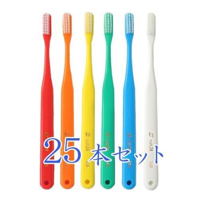 No Cap Tuft 24 Toothbrush X 25 Pieces MS Assortment