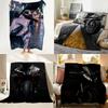 Motorcycle CCFMOTO Throw Flannel Throw Blanket Suitable for Sofa Living Room Bedroom
