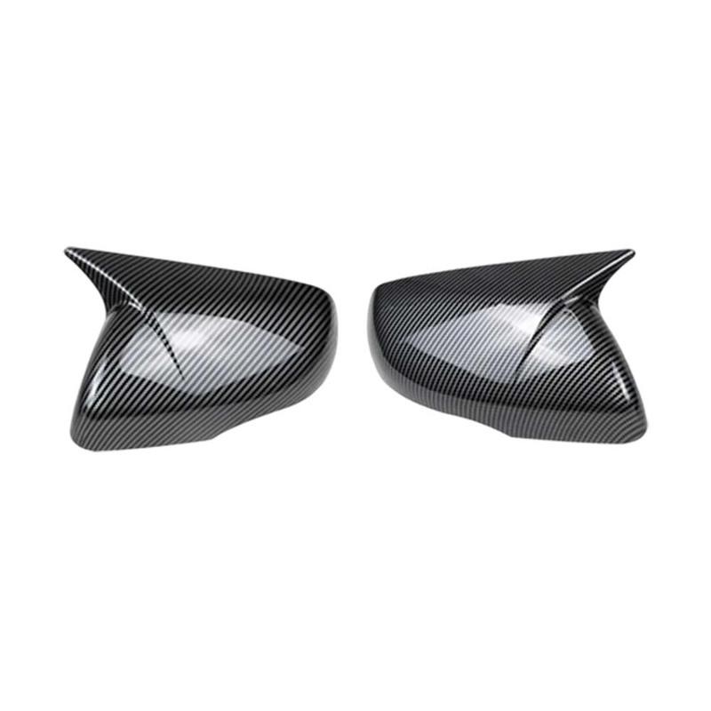 Cars Accessories Door Mirror Cover For Ford Edge 2015- Carbon Fiber Black Car Decoration Exterior Styling Upgrade
