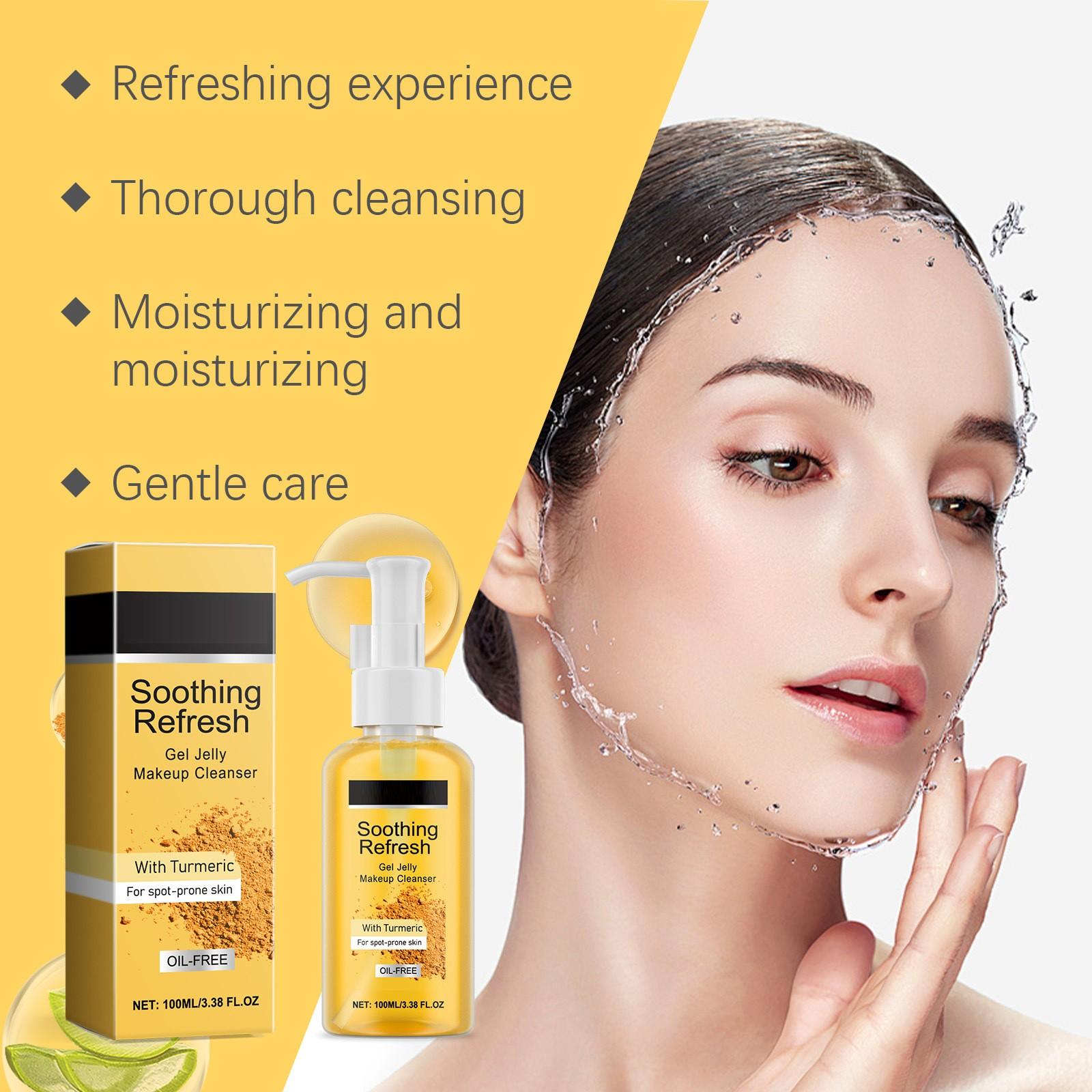 Крем для снятия макияжа Очищающий гель для глубокого очищения глаз и губ — фото 5