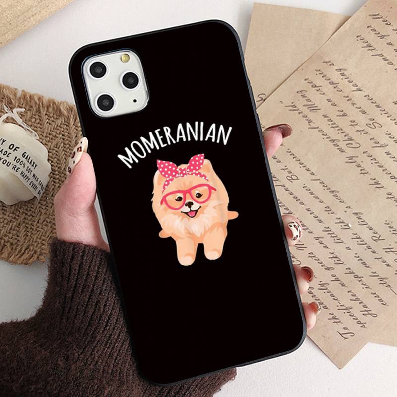MaiYaCa Pomeranian Dogs Dog Phone Case for iPhone 11 12 13 Mini Pro XS MAX 8 7 6 6S Plus X 5S SE 2020 XR Case