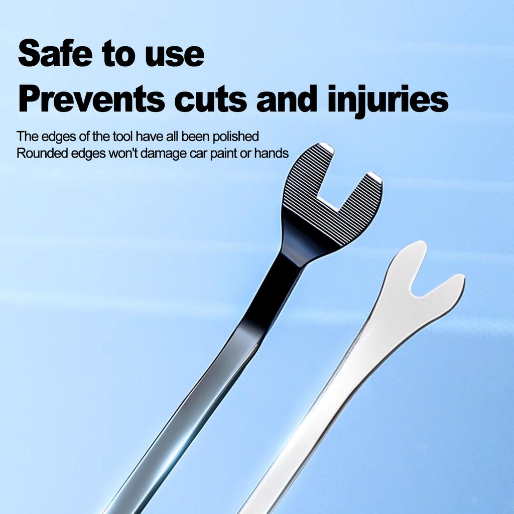 Portable Car Panel Removal Tool Kit Nail Puller Radio Audio Door Pry Repair Clip Trim Dash Removal Installer Hand Tool