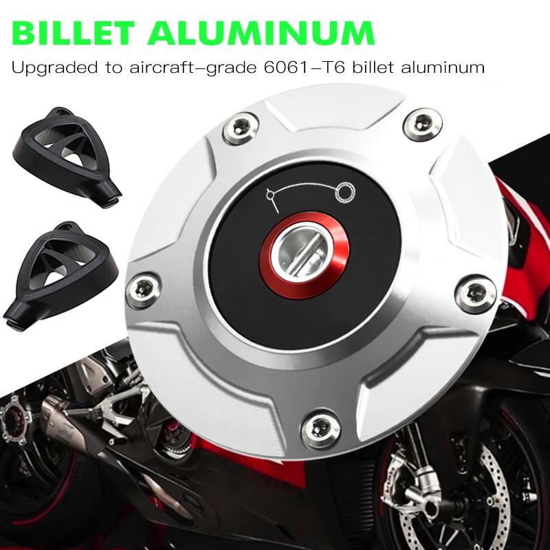 Quick Release Fuel Tank Cap Ducati Panigale V4 V2 899 959 1299 Streetfighter Aftermarket Upgrade