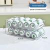 Double-Layer Self-Rolling Beverage Storage Rack for Cans (Large Size)