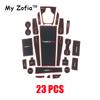 For CHERY TIGGO 8 Pro Max 2023 2024 2025 Anti-Slip Gate Slot Mat Non-Slip Door Groove Pad Interior Decoration Accessories