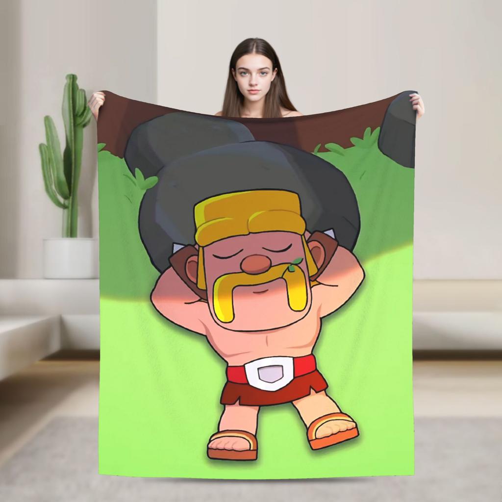 Squad Busters Game Blanket Quality Warm Soft Throw Blanket Winter Picnic Couch Chair Sofa Bed Novelty Bedspread