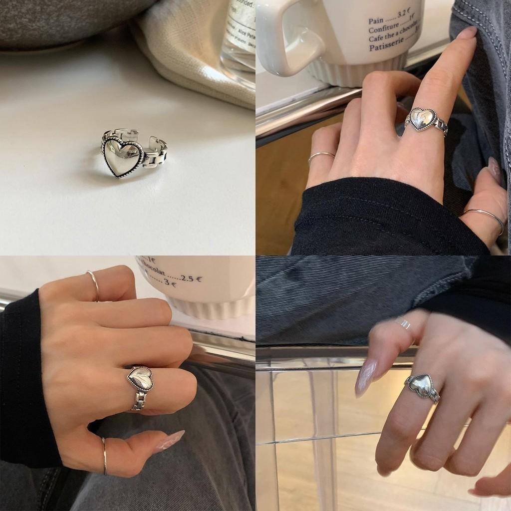 Eyecatching Copper Vintage Heart Ring For Women With Unique Design And Adjustable Fit For Wear Everyday