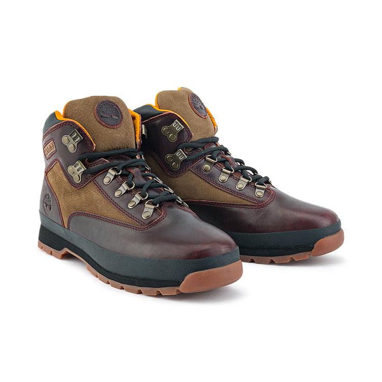 Timberland Mid Outdoor Grip Climbing Hiking Shoes Men Hiking Shoes Burgundy A2P27EIW