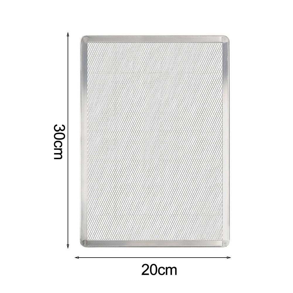 

Even Heat Distribution Pizza Baking Net Rectangular Pizza Net 20*30CM