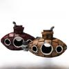 Xiaohongshu Aquarium PVC Submarine-Themed Hiding Decor for Fish and Shrimp Tanks