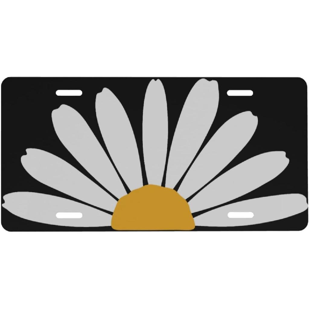 Evil Smile Monster Face Front License Plate for Women Car Vanity Plates Decorative Aluminum Metal Cute Novelty License Plate Cover for Men 6x12 Inch