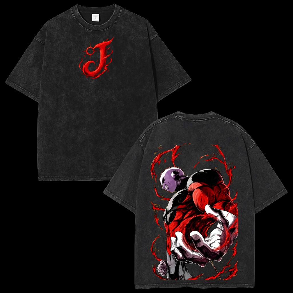 Washed Overszied Dragon Ball Graphic T-Shirt Men Women 100% Cotton Streetwear Hip Hop Casual Loose High Quality Short Sleeve Female Male Clothing