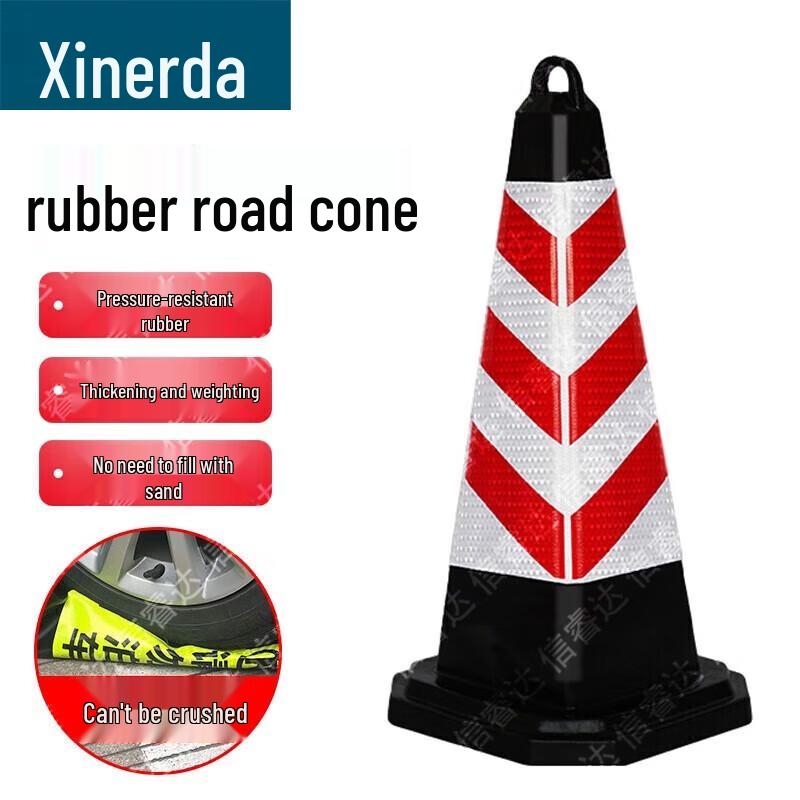 Reflective Rubber Traffic Cones & Parking Barriers