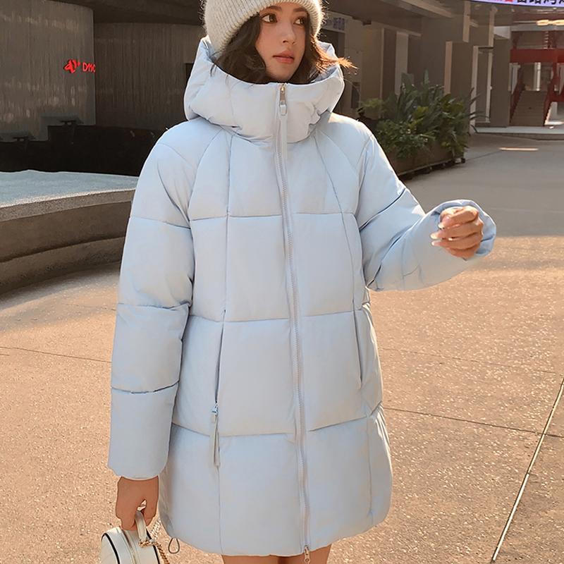 

Fashion Woman Winter Coats Hooded Loose Thick Warm Long Parkas Casual Women s Jackets 3XL