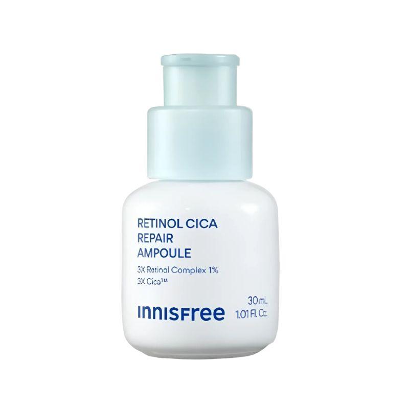 innisfree NEW Retinol Cica Pore & Scar Ampoule 30ml | Retinol Serum for Pore Care, Skin Texture & Post-Blemish Marks 1EA