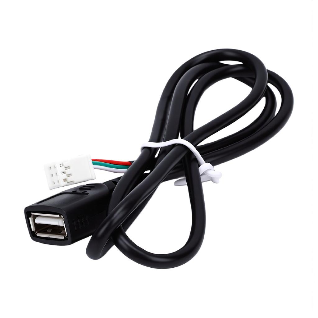 74cm Car USB Cable Adapter Support for Android Car CD Stereo Connectors Cable Adapter 6 Pin