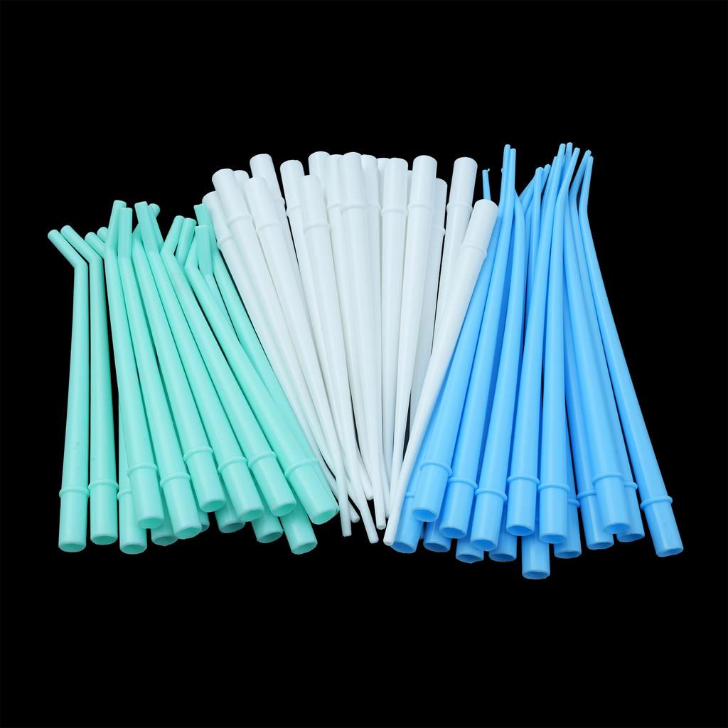 25Pcs Wellck Disposable Dental Suction Tips Saliva Ejector for Dentist Clinic Surgical Tools
