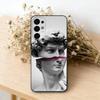 Aesthetic Funny David Mona Lisa-a Phone Case For Samsung S25,S24,S21,S22,S23,S30,Ultra,S20,Plus,Fe,Soft Silicone Black Cover