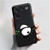 For ZTE nubia Z50 Ultra Z50Ultra Casing Aesthetic Cute Cat Cartoons Black Matte Soft Silicone Case Shockproof Back Shell Cover
