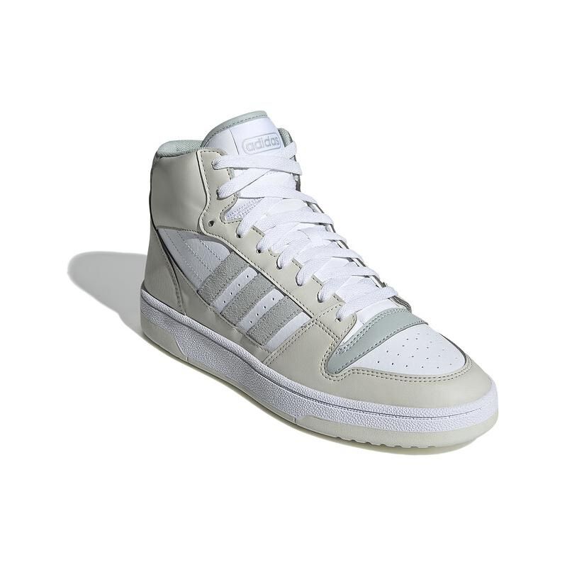 adidas Neo Turnaround Mid Durable Lightweight Breathable High-Top Skate Shoes Unisex Skate Shoes Off-White IE1022