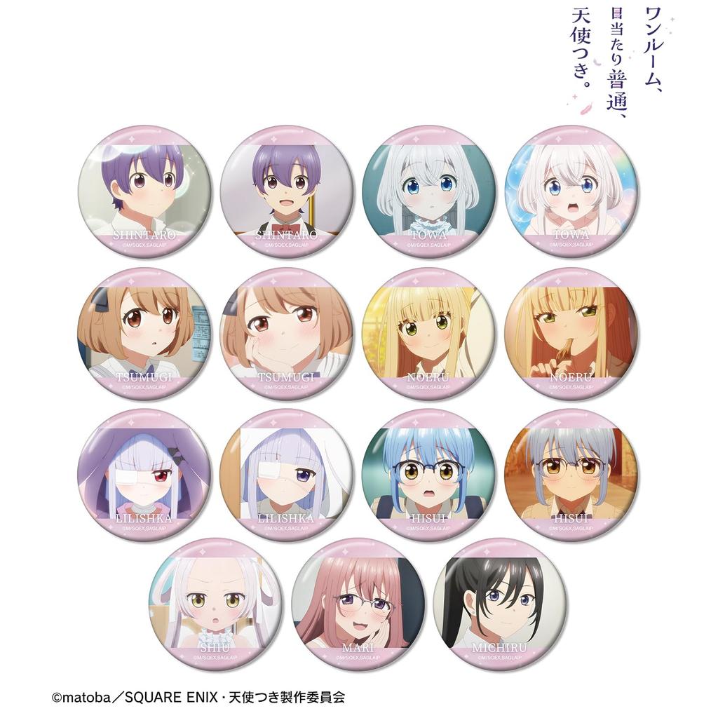 TV anime With Trading Scene Pins box "One Room, Sunny, Normal, Angels." 15-piece
