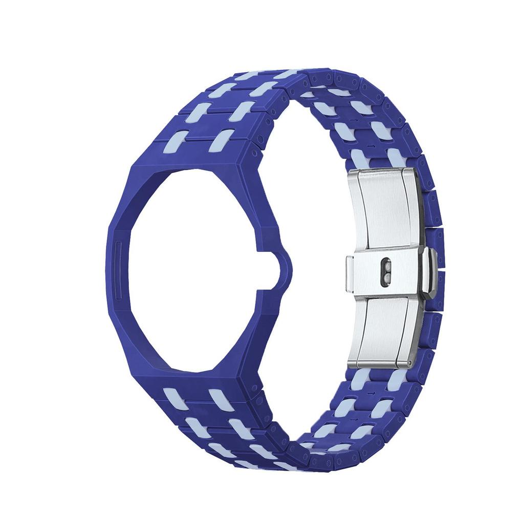 Auf Lager: Aibo-kompatibles Keramik-Uhrengehäuse & Armband-Set für Swatch Taschenuhren - Vollkeramik-Armband