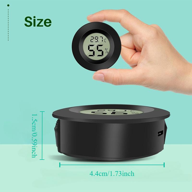 Mini LCD Digital Thermometer Hygrometer Kühlschrank Gefrierschrank Tester Temperatur Luftfeuchtigkeit Meter Detektor