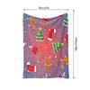 Soft Throw Blanket Cozy Sherpa Fleece Warm Decorative Home Living Room Bedding Gift Holiday Christmas Pattern
