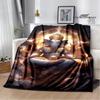 Retro Ganesha Printed Blankets Warm Flannel Blankets Soft and Comfortable Blanket Bed Linings Blankets for Beds Birthday Gift