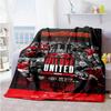 Manchester Customize Text Blanket Lightweight Customizable Blanket Durable Comfort Throw For Livingroom Office Chair Picnics Home Decor