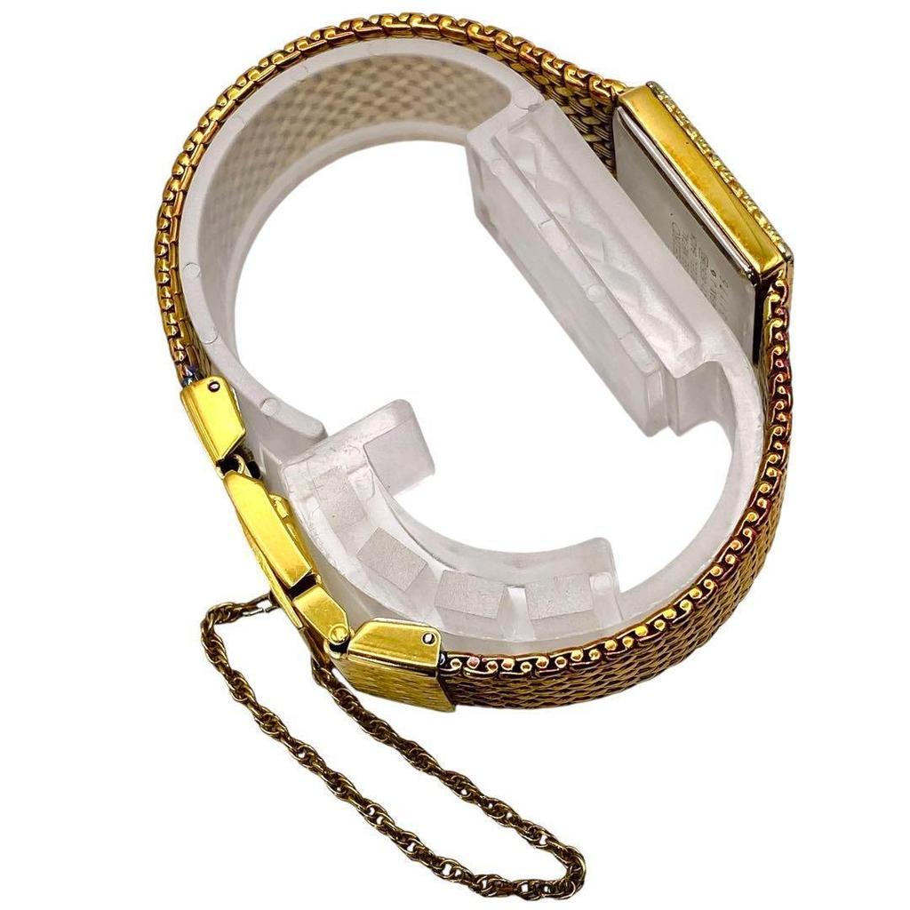 [USED] SEIKO Exceline Chain Square Women's Watch 1175