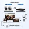 Hikvision 8MP IP Dome Surveillance Camera with Starlight Night Vision CN plug (adapter included)