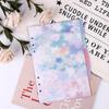 A5 A6 Notebook Divider Index Loose Leaf Separator Page Cherry Blossoms Style Binder Index Page