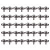 Wire Rope Clips Stainless Steel Cable Clamps Simple Grip Caliper Duplex Locking Device20Pcs M2